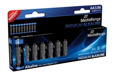 MediaRange MRBAT105 AA Alkaline Batteries Photo 1