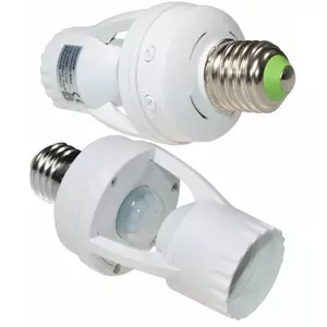 E27 Lamp Socket with Sensor SL-OR-CR-210 60W IP20 White