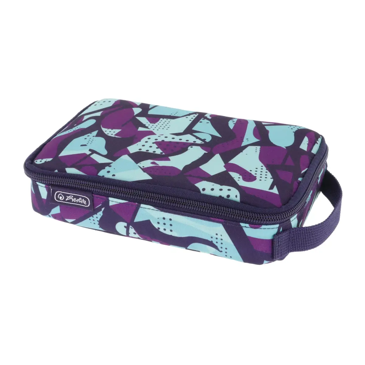 Pencil Case Herlitz 2 Go CamoPurple Photo 2