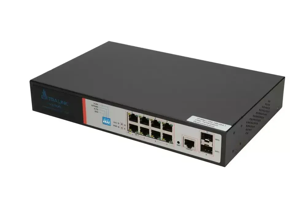 Управляемый PoE коммутатор Extralink VICTOR на 8 портов Photo 4