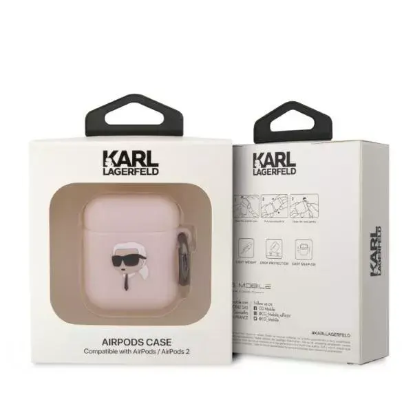 Karl Lagerfeld silikona vāciņš AirPods KLA2RUNIKP Photo 3