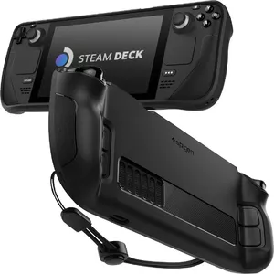 Cover Spigen Rugged Armor Steam Thermoplastic polyurethane TPU Black