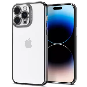 Чехол для мобильного телефона Spigen для Apple iPhone 14 Pro, TPU, подходит для 15,5 см (6,1"), серо-прозрачный