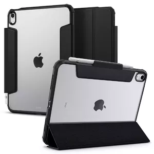 Tablet case Spigen ACS05416 Folio for iPad 10.9" (2022) — TPU/PC, stand, 27.7 cm, 252 g, Black/Transparent