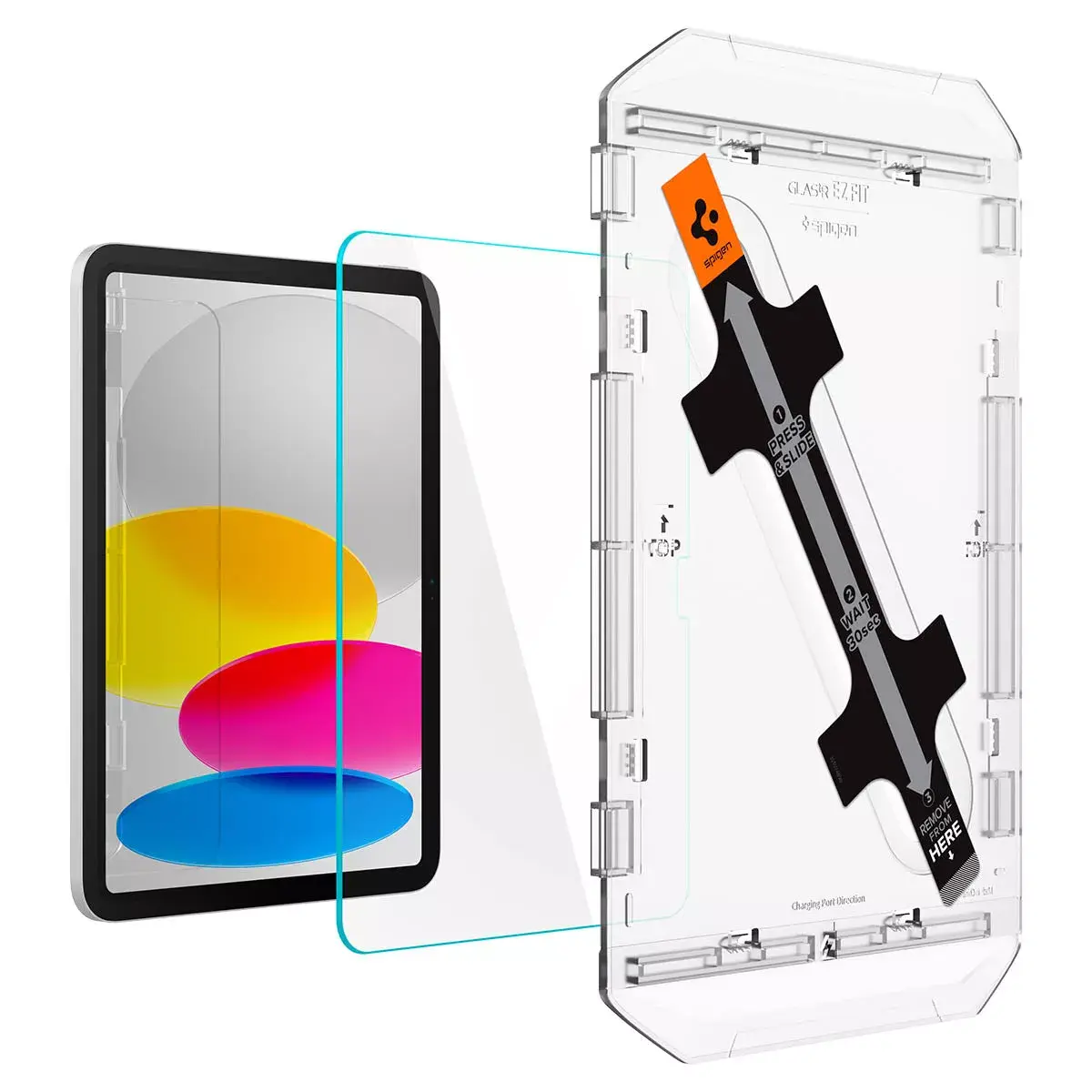 Skaidrs ekrāna aizsargs Spigen EZ FIT GLAS.tR Photo 3