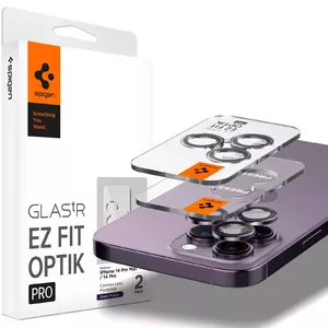 Lens protector Spigen AGL05597 for Apple devices, toughened glass, purple, 17.3×17.3×1.78 mm