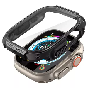 Чехол Spigen для Apple Watch Ultra (49 мм) Tough Armor — чёрный, совместим с Apple Smartwatch