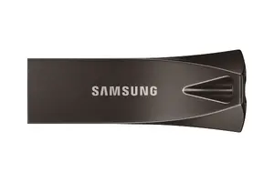 Samsung BAR Plus MUF-128BE USB flash drive 128 GB USB Type-A 3.2 Gen 1 Grey Titanium capless