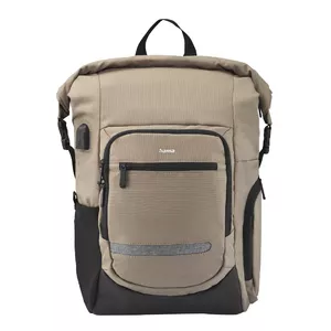 Hama Terra 39.6 cm (15.6") Backpack Beige, Black