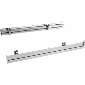 Telescopic guide for oven Siemens HZ638000, stainless steel, weight 600 g