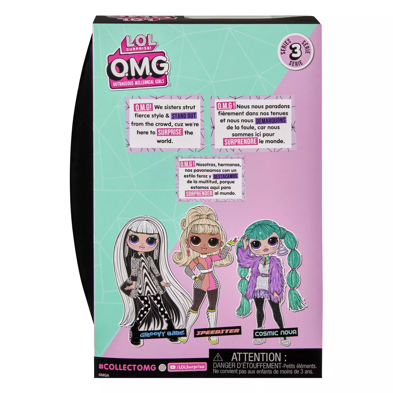 Toy L.O.L. Surprise OMG HoS Doll S3 - Groovy Babe, Posters, Gifts,  Merchandise