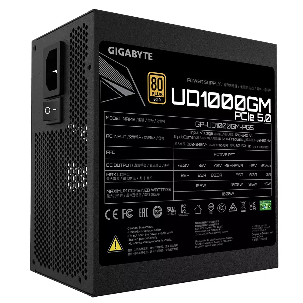 Блок питания GIGABYTE UD1000GM PG5 Photo 5