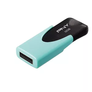 PNY 32GB Attaché 4 USB zibatmiņa USB Type-A 2.0 Tirkīzs