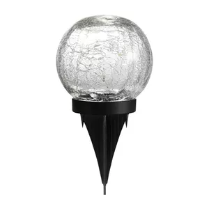 Solar garden lamp Superfire FF16-A with 600mAh battery, outdoor LED lighting