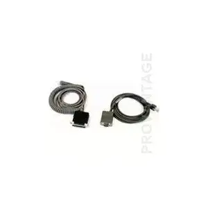Coiled RS-232 Cable Datalogic CAB-362 9-Pin Female