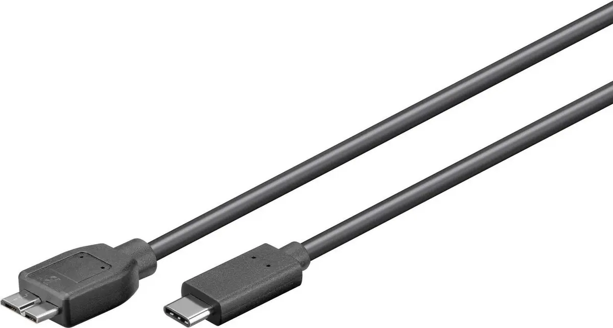 MicroConnect USB kabelis USB-C uz Micro-USB