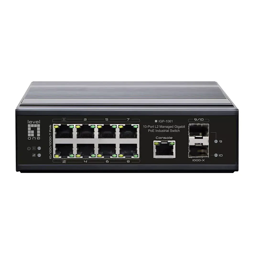 Pārvaldāms L2 gigabita Ethernet slēdzis LevelOne IGP-1061 Photo 2
