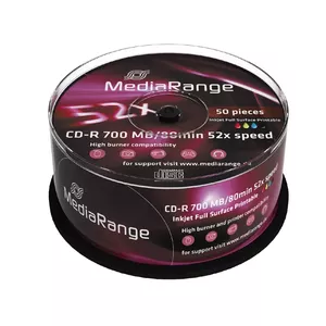 CD-R MediaRange MR208 700 MB 52x 50 pcs