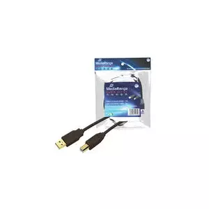 USB Cable MediaRange MRCS101 1.8m USB A USB B Black