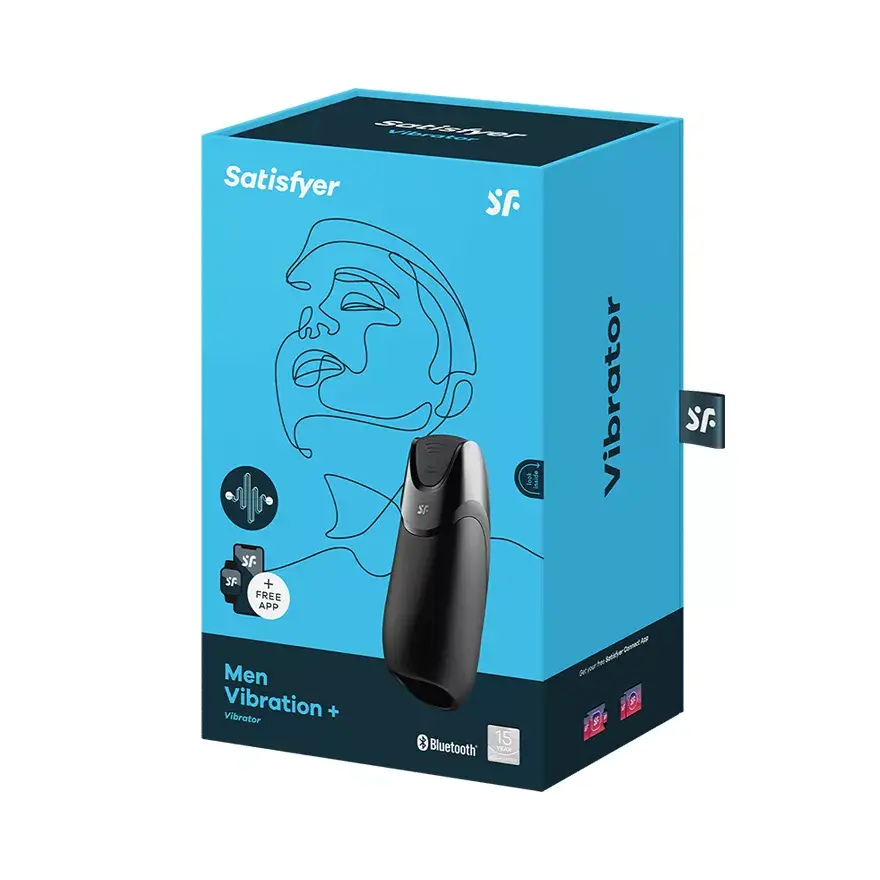 Vīriešu masturbators Satisfyer Men Vibration+ Photo 4