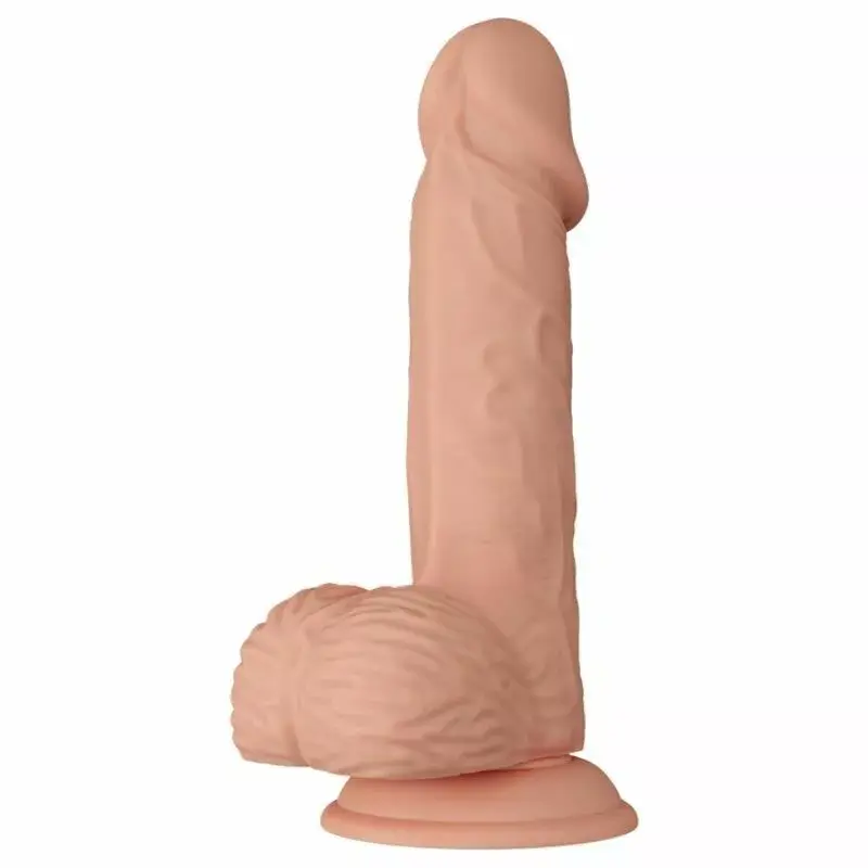 Dildo BAILE Silicone Flesh Color 20.6 cm Photo 4