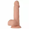 Dildo BAILE Silicone Flesh Color 20.6 cm Photo 4