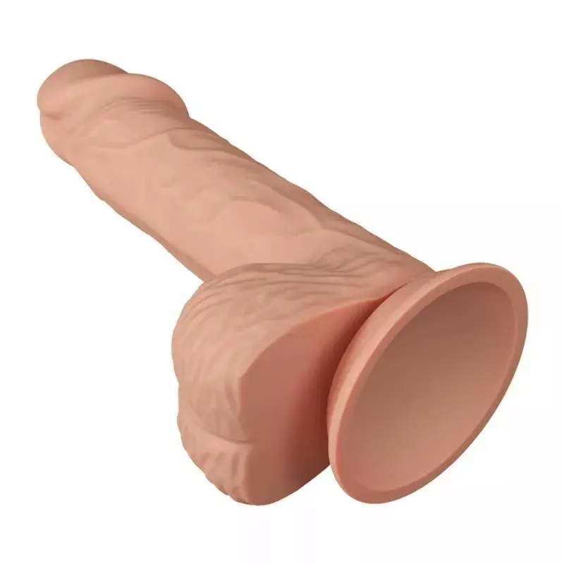 Dildo BAILE Silicone Flesh Color 20.6 cm Photo 5