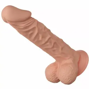 Dildo BAILE Silicone Natural 24 cm