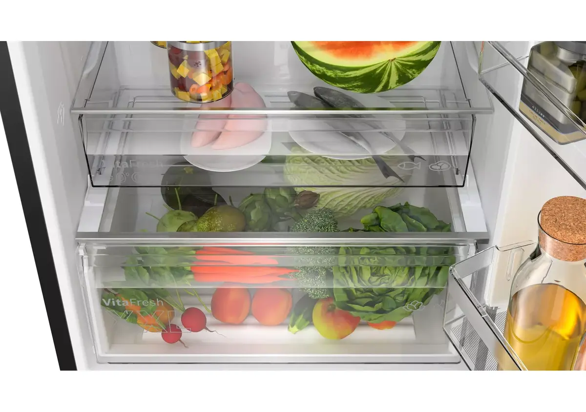 Bosch Serie 4 KGN49VXCT fridge-freezer Photo 5