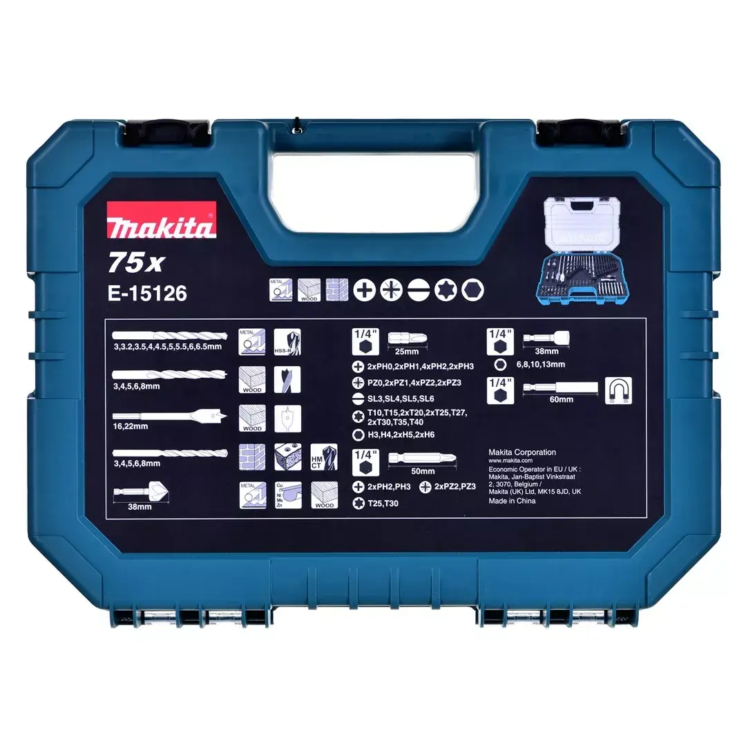 Urbju un biti komplekts Makita ME-15126 Photo 6