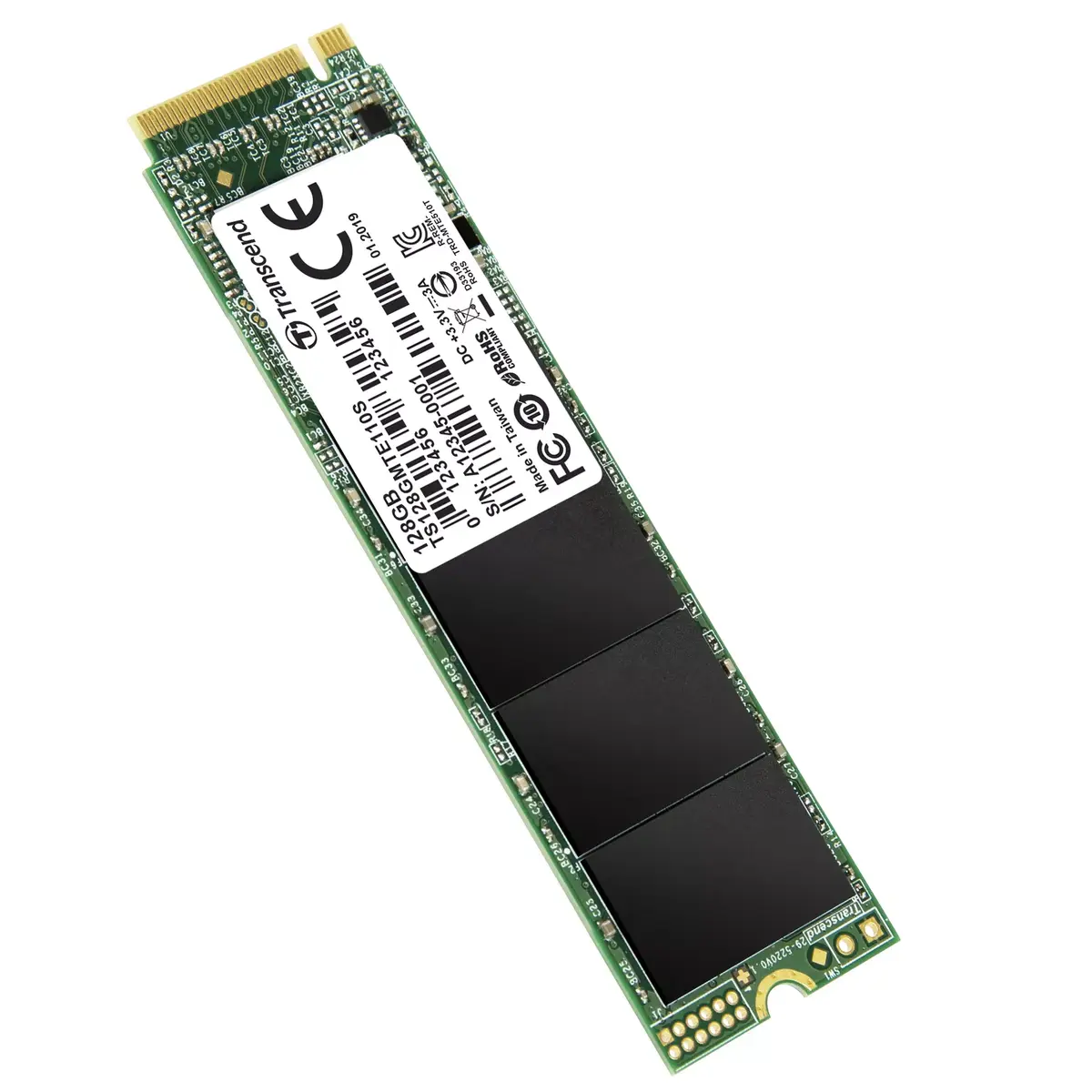 SSD Transcend 128ГБ TS128GMTE110S Photo 3