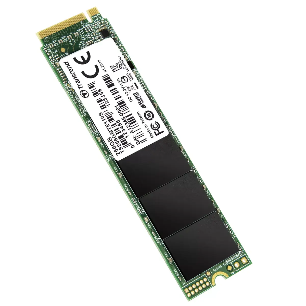 SSD Transcend 256ГБ TS256GMTE110S Photo 3