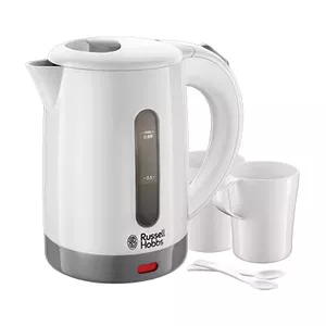 Russell Hobbs 23840-70 elektriskās tējkanna 0,85 L 1000 W Pelēks, Balts