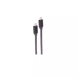 USB кабель ShiverPeaks BS13-62155 USB 3.2 Gen 2 1.5 м USB C Черный