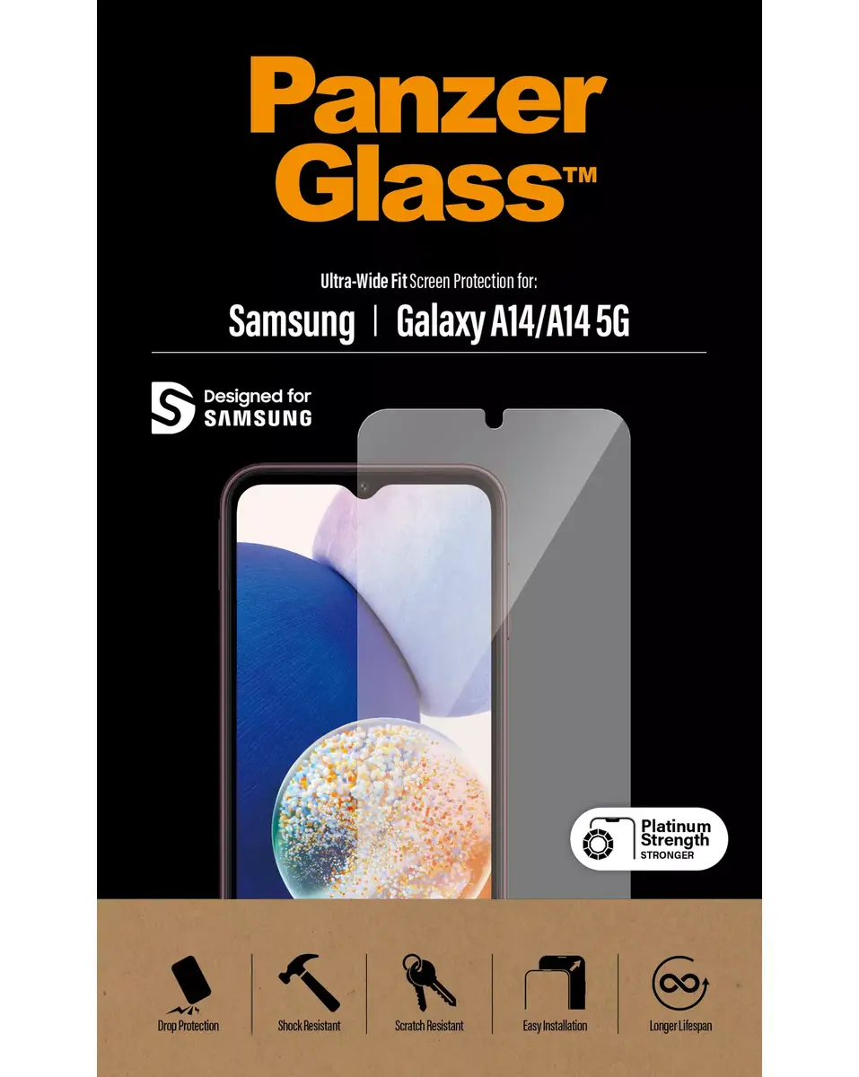 Ekrāna aizsargs PanzerGlass Samsung Galaxy A14 A14 5G Photo 4