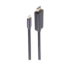Кабель HDMI ShiverPeaks BS10-61185 — USB‑C на HDMI Type A, 1,8 м, чёрный