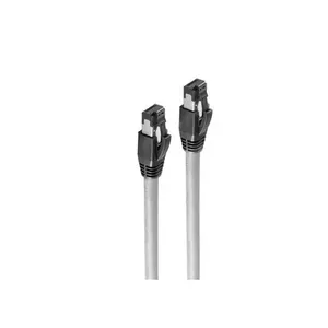 Сетевой кабель ShiverPeaks BS08-401013 1м Cat8.1 S/FTP Серый