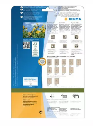 самоклеящиеся этикетки HERMA 10757 Photo 2