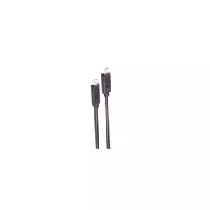 USB кабель ShiverPeaks BS13-63155 USB4 Gen 3x2 1.5 м USB C Черный