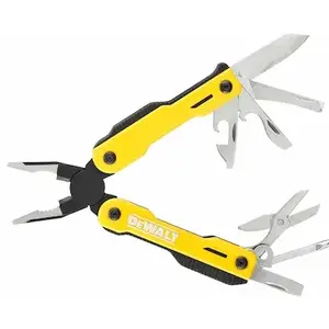 Multi Tool Pliers DeWALT DWHT0-71843 16 Tools Black Steel Yellow