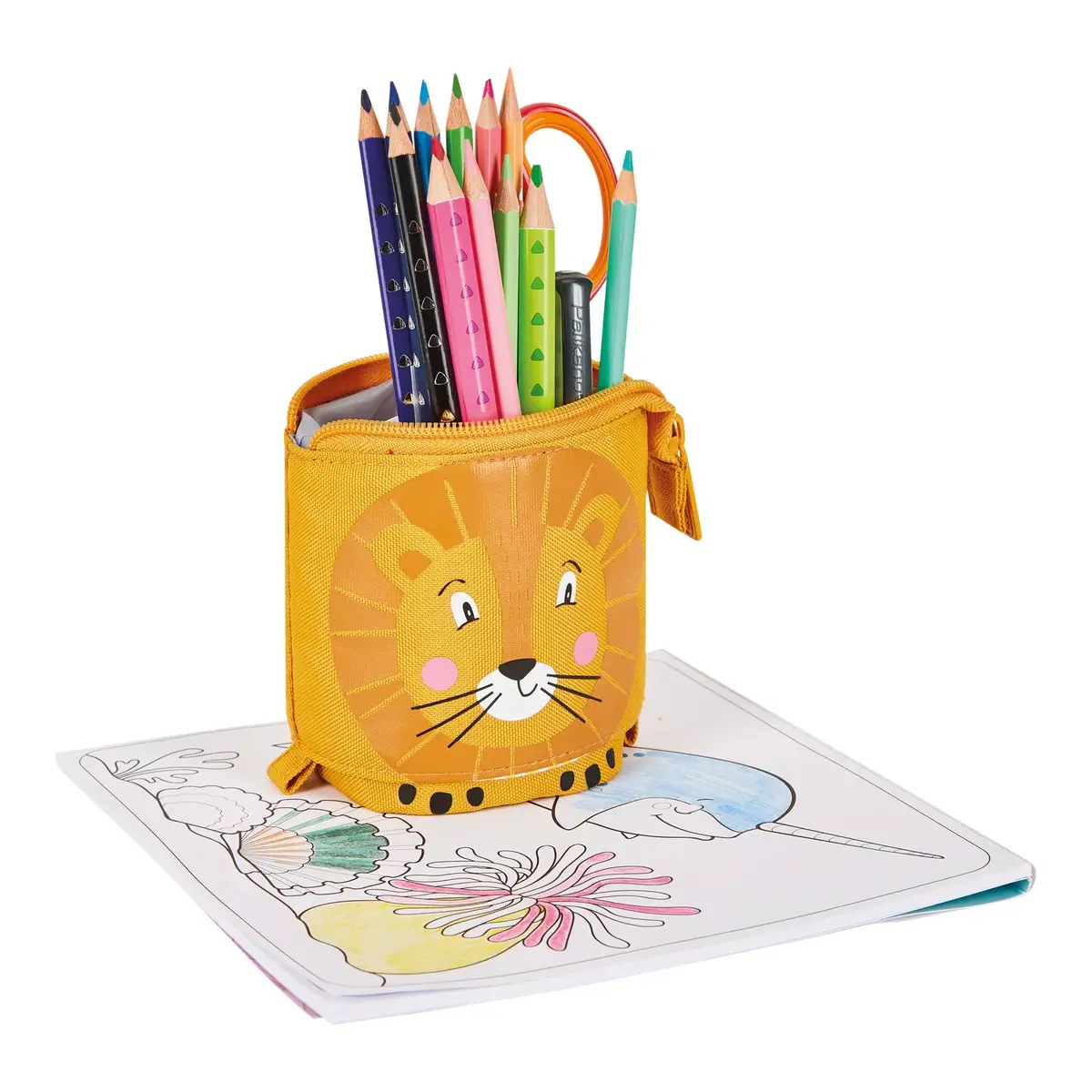Soft pencil case Herlitz Lion Photo 3