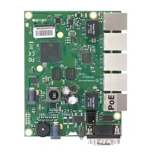 wired router Mikrotik RB450Gx4 Gigabit Ethernet Green