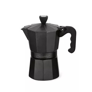 Moka kanna Maestro MR-1666-3-BLACK, manuāla 3 tasīšu, alumīnija, 150 ml, melna