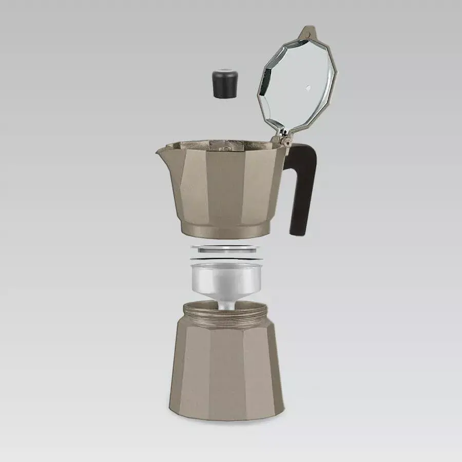 Maestro MR-1666-6-BROWN stovetop moka coffee maker Photo 3