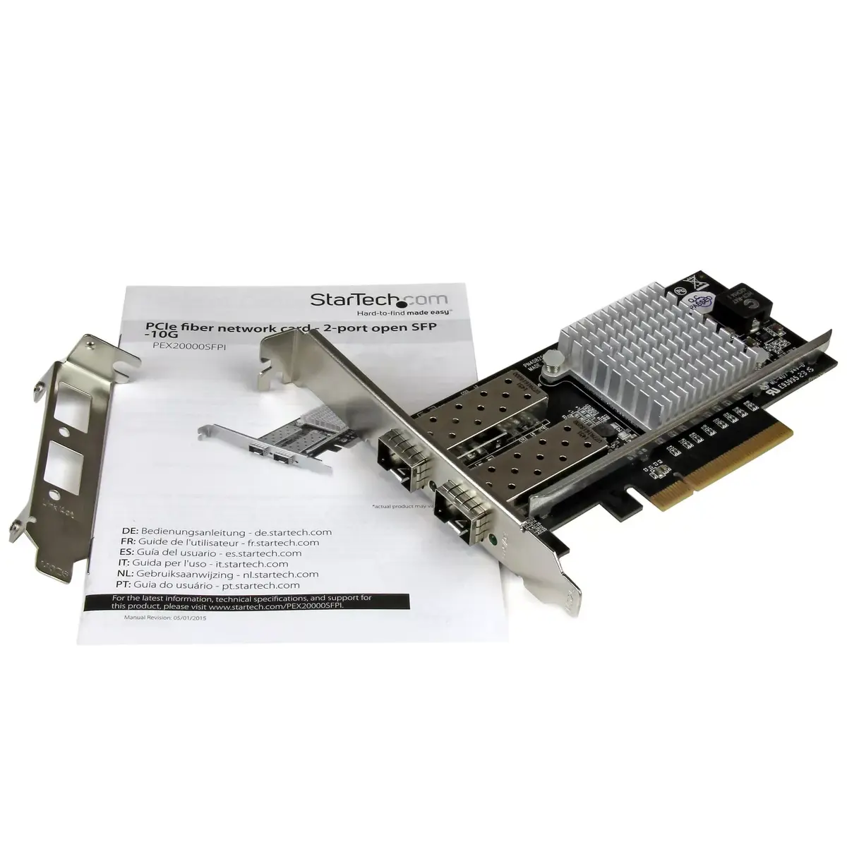 Сетевая карта StarTech.com 2-Port 10G Fiber PCIe Photo 5