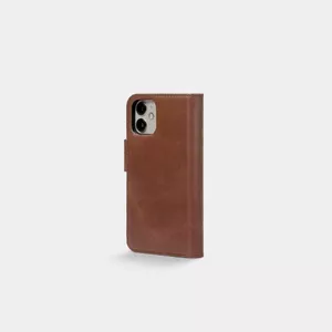 Wallet case Trunk TR-WA1254-BRW for iPhone 12 mini Brown