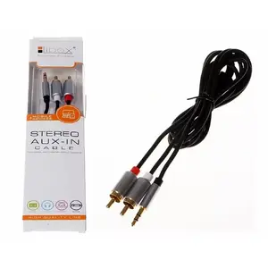 Audio cable LIBOX LB0093 — 3 m jack (3.5 mm) to 2 RCA stereo connector