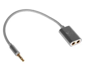 Audio cable MACLEAN MCTV-580 3.5mm to 2×3.5mm Photo 2