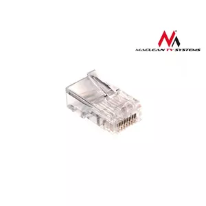 RJ45 8P8C обжимной соединитель для Ethernet, MACLEAN MCTV-662, 100 шт.