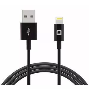 USB data cable Evelatus MFI02 1 m — Black, Lightning/USB (MFI02BK)